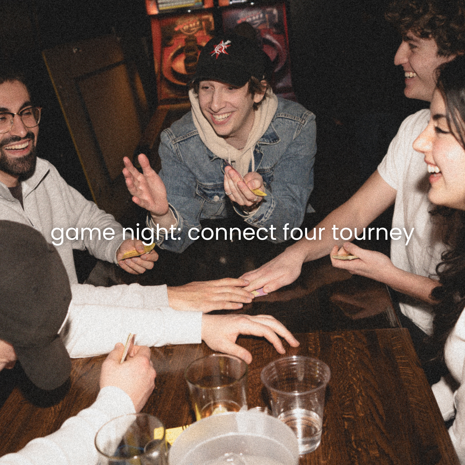 game night + connect four tourney