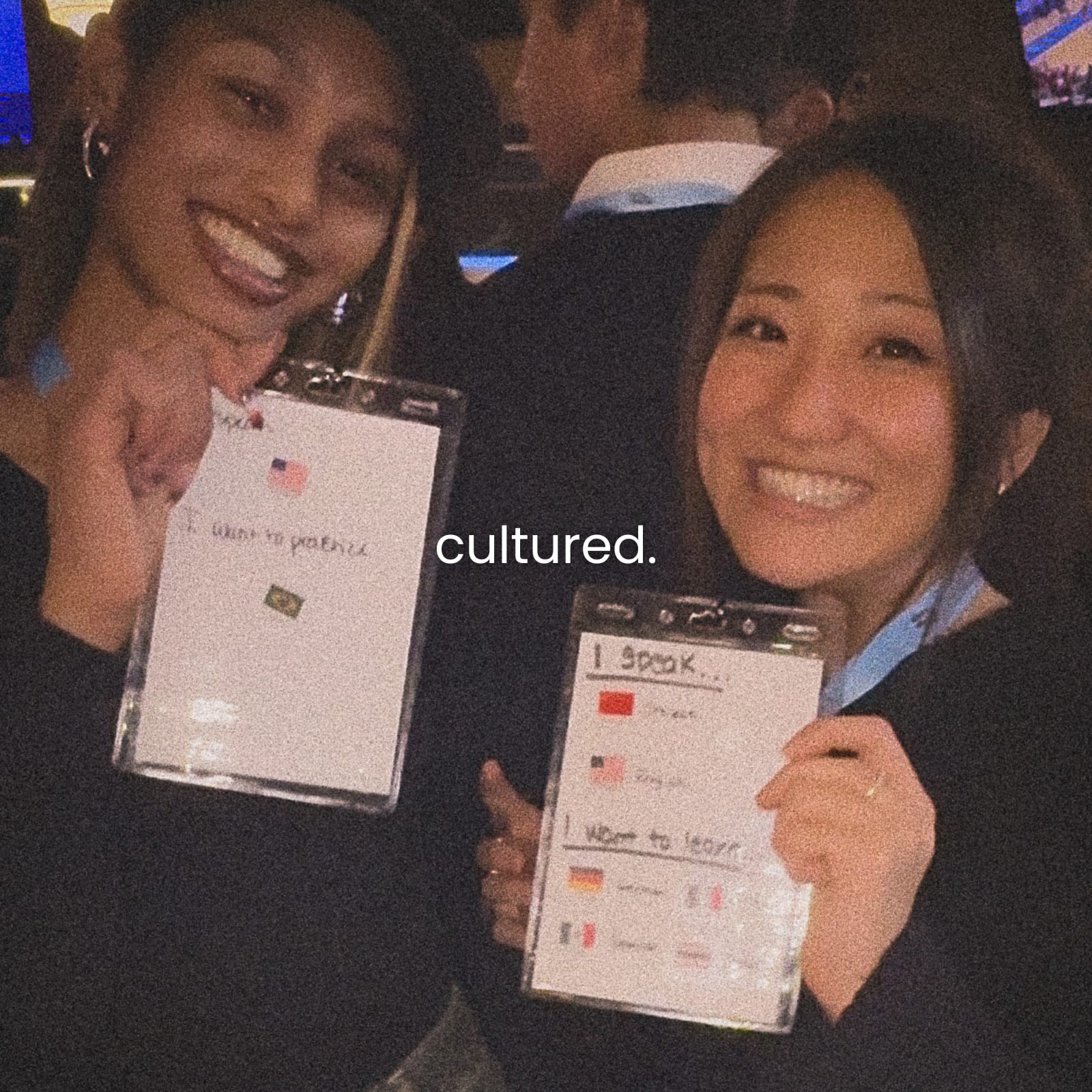 cultured. 