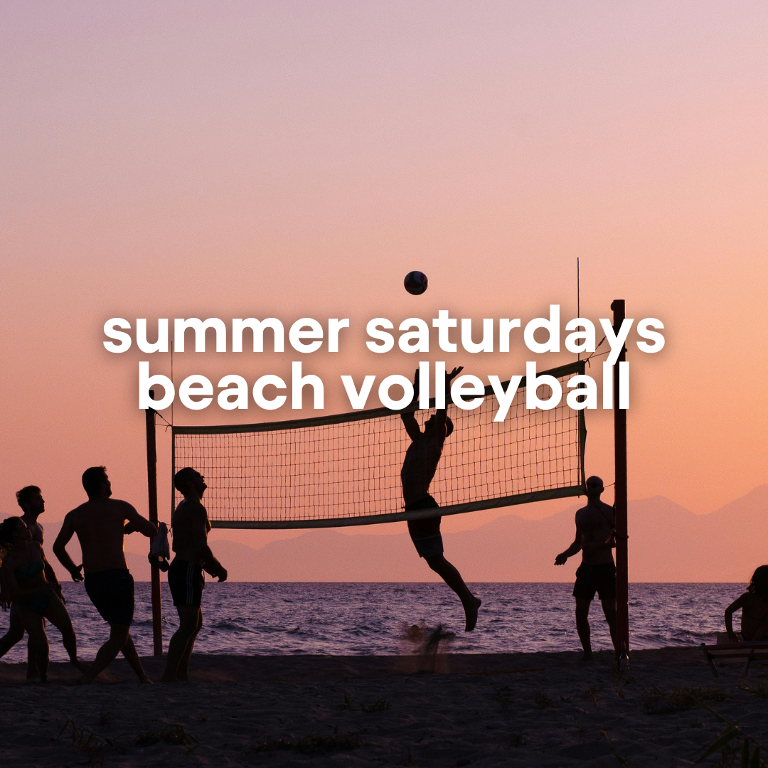 summer saturdays: beach volleyball